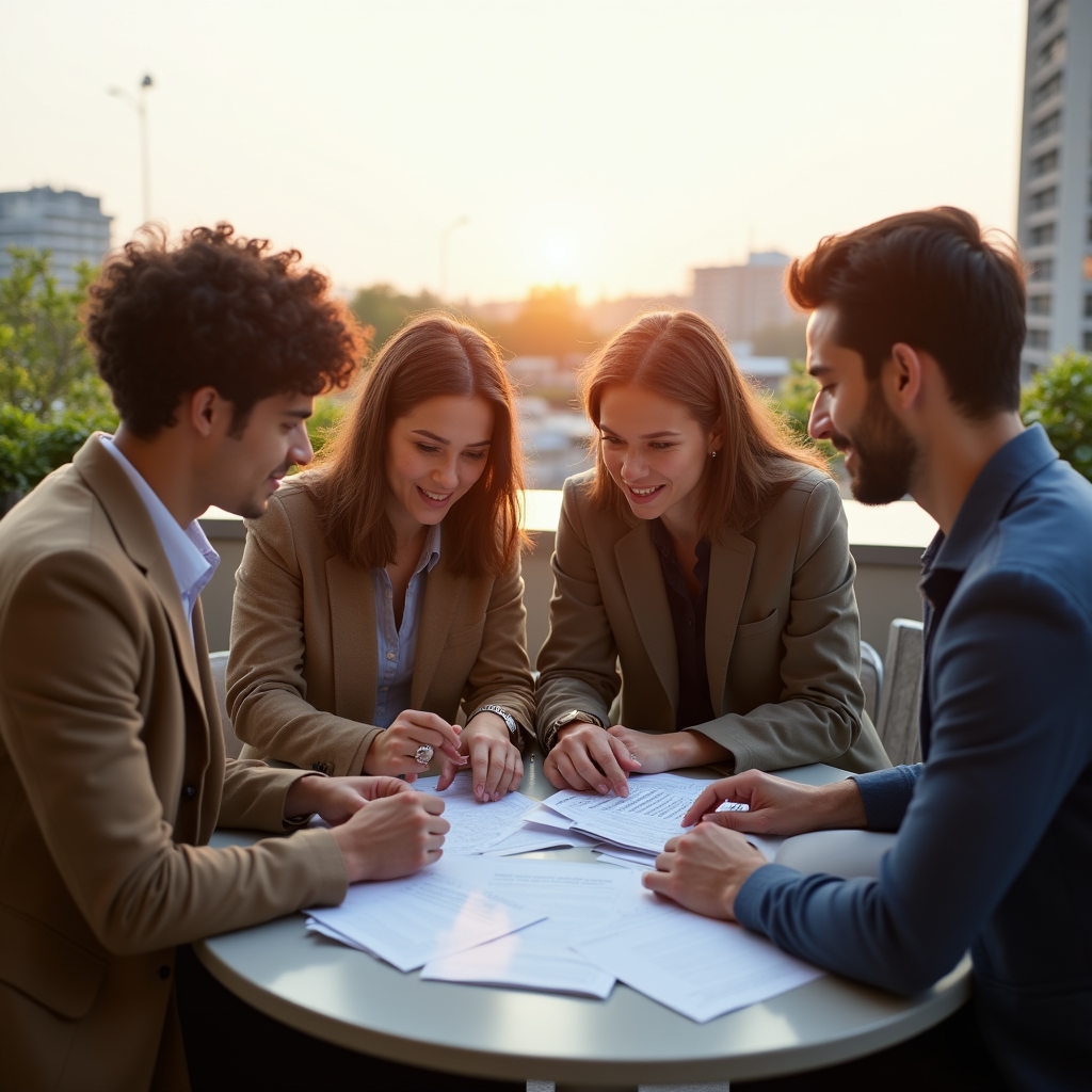 Kollaborative Strategiearbeit im Freien